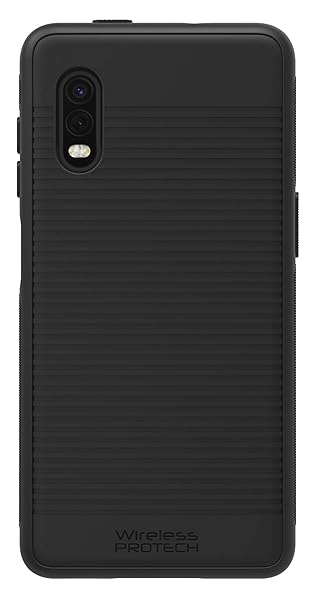 Wireless PROTECH Wireless PROTECH Slim Rugged Case for Samsung Galaxy XCover Pro SM-G715 with Drop Protection in Black - View 3 of 9