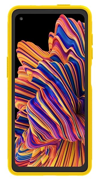 Wireless PROTECH Wireless ProTech Flex Skin Case for Samsung Galaxy XCover Pro SM-G715 Slim Rugged Drop Protection Yellow - View 4 of 9