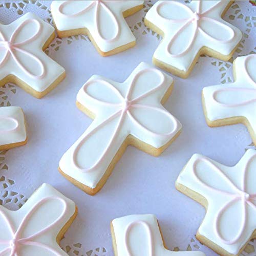 Aeyistry Aeyistry 2 Pcs Easter Cookie Molds Set Stainless Steel Cross Cutters for Baking - View 3 of 6