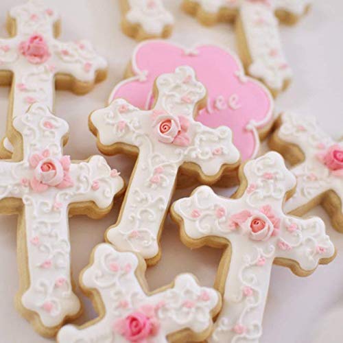Aeyistry Aeyistry 2 Pcs Easter Cookie Molds Set Stainless Steel Cross Cutters for Baking - View 4 of 6