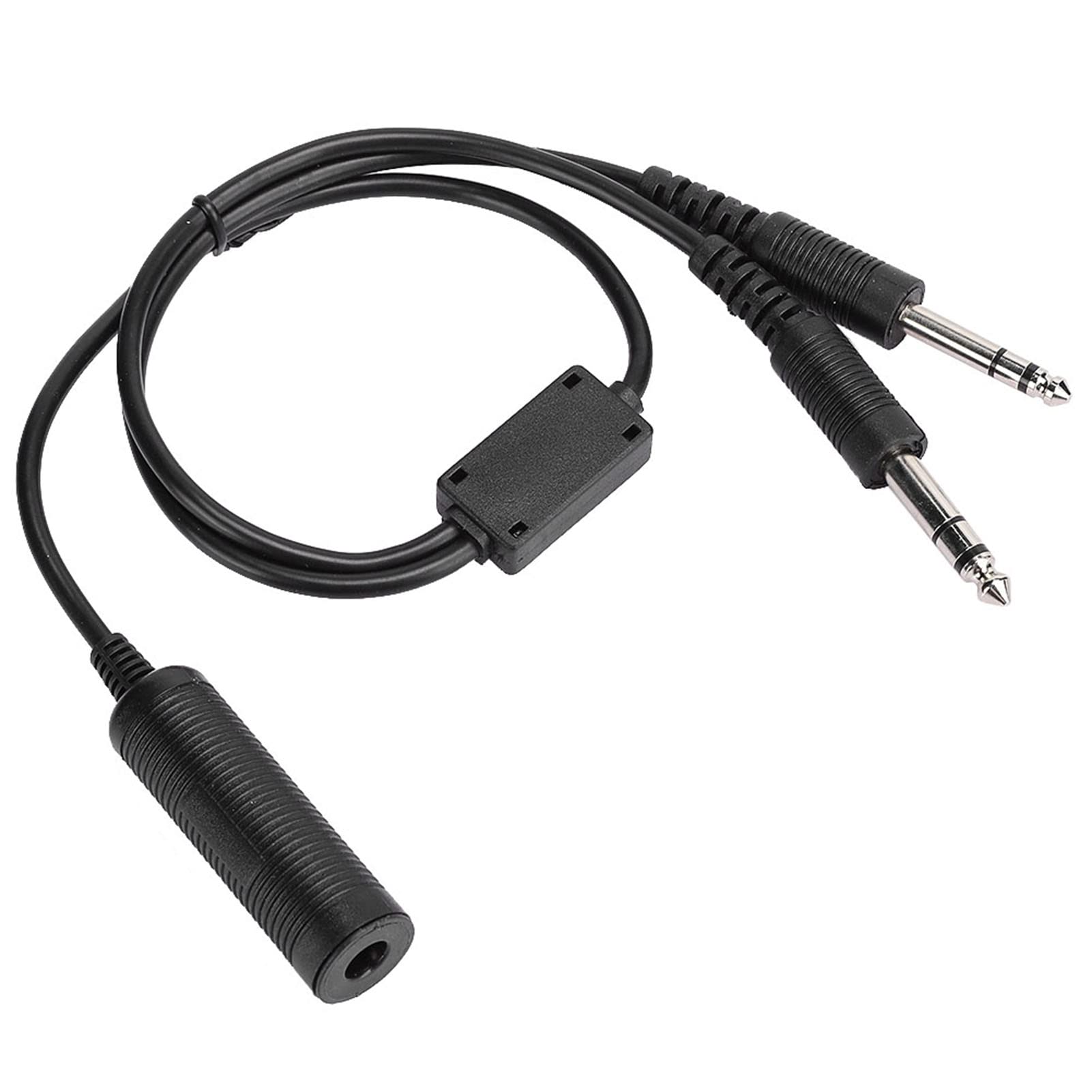 Helicopter Headset Adapter Cable for General Aviation Headphones Splitter for Enhanced Audio Experience - View 8 of 9