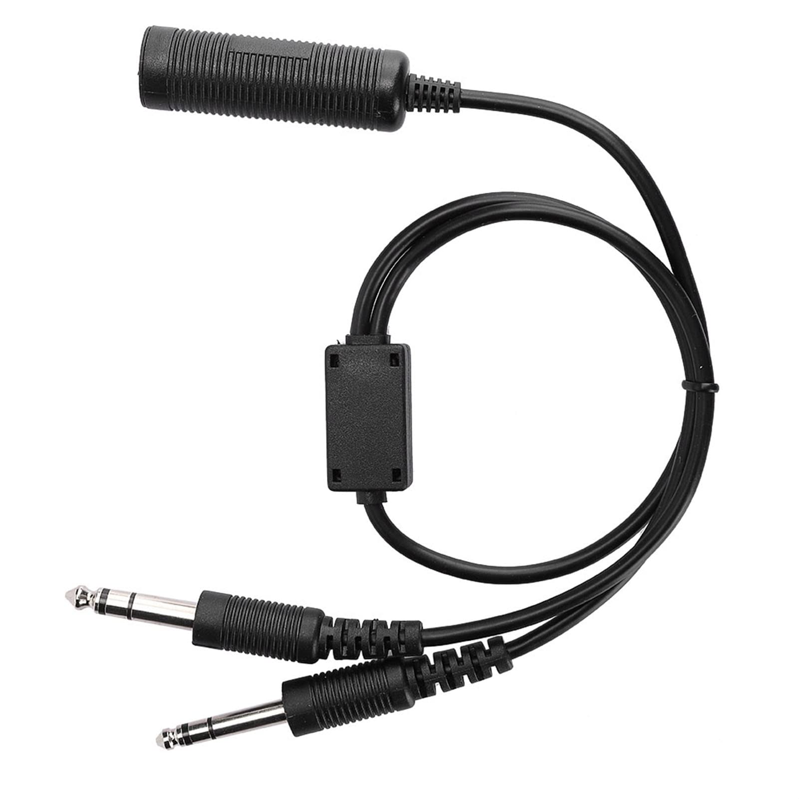 Helicopter Headset Adapter Cable for General Aviation Headphones Splitter for Enhanced Audio Experience - View 9 of 9
