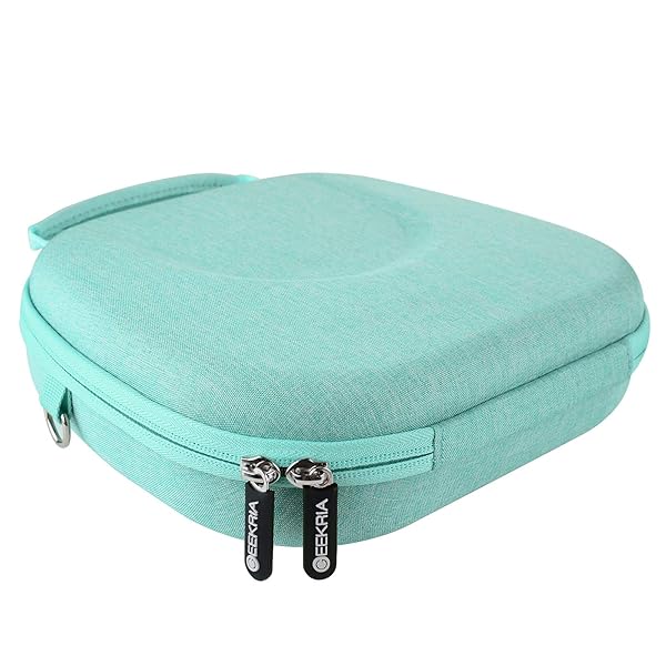 GEEKRIA Geekria Shield Headphones Case for AirPods Max Hard Shell Travel Bag with Cable Storage Green - View 7 of 8