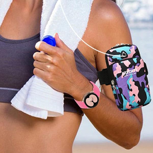 Minggo Minggo Solo Loop Braided Band for Samsung Galaxy Watch 6 5 4 40mm 44mm Elastic Woven Strap for Galaxy Watch Active 2 3 41mm Watch 5 Pro 45mm - View 7 of 9