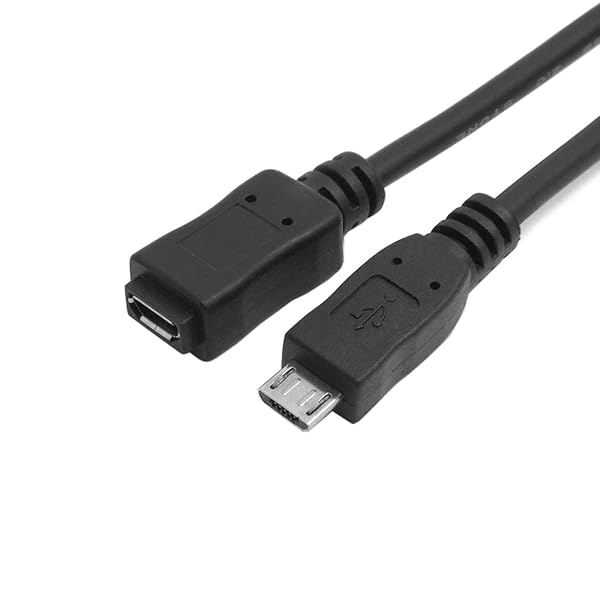 cablecc Cablecc 5ft Full Pin Micro USB 2.0 Type 5Pin Male to Female Cable for Tablet Phone OTG Extension 150cm - View 8 of 10