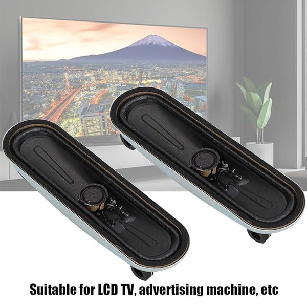 Sutinna Enhance Your Home Theatre with Sutinna 2Pcs 8 Ohm 10W Portable TV Speakers - Full Range Bookshelf Sound - View 5 of 10