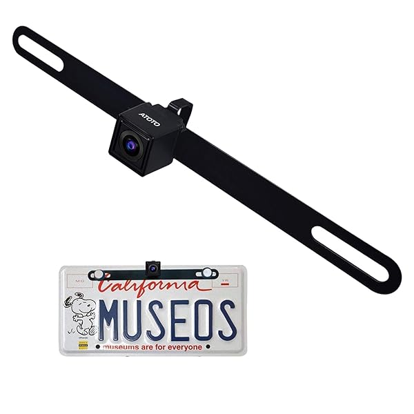 ATOTO ATOTO AC-HD02LR 720P Rearview Camera with Live Rearview HD Picture Quality Night Vision Waterproof Compatible with ATOTO X10 S8 F7 A6 A5 Series - View 2 of 6