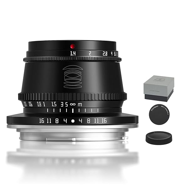 TTARTISAN TTArtisan 35mm F1.4 Manual Focus Lens for Nikon Z Mount Cameras Z5 Z6 Z7 Z6II Z7II ZFC Z30 Z50 Z9 Black - View 4 of 10