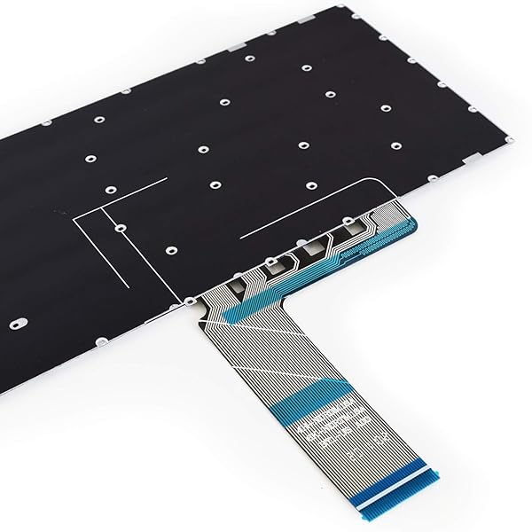 SUNMALL SUNMALL Replacement Keyboard for Lenovo V145 V320 IdeaPad 130 320 US Layout Grey No Frame - View 4 of 8