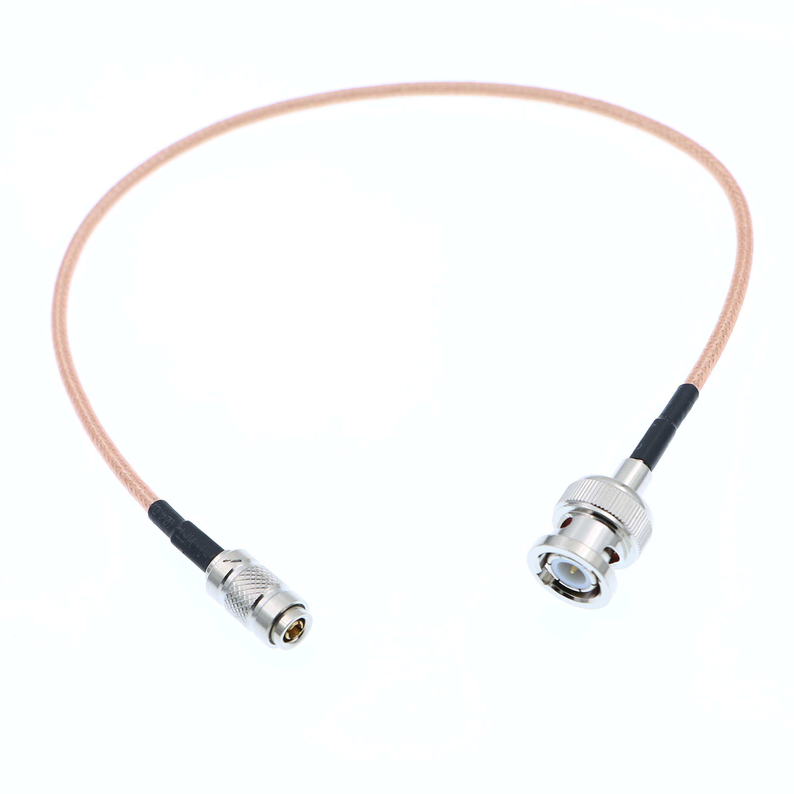 Alvins Cables DIN 1.0 2.3 Mini BNC to BNC Male HD SDI 6G Double Shield Cable for Blackmagic HyperDeck Shuttle Easy Connection