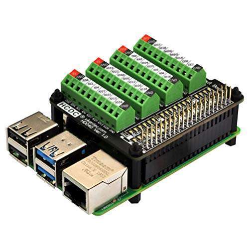 HCDC Upgrade Your Raspberry Pi with HCDC GPIO Status LED & Terminal Block HAT for A+, B+, 2B, 3B, 4B Models - View 9 of 10