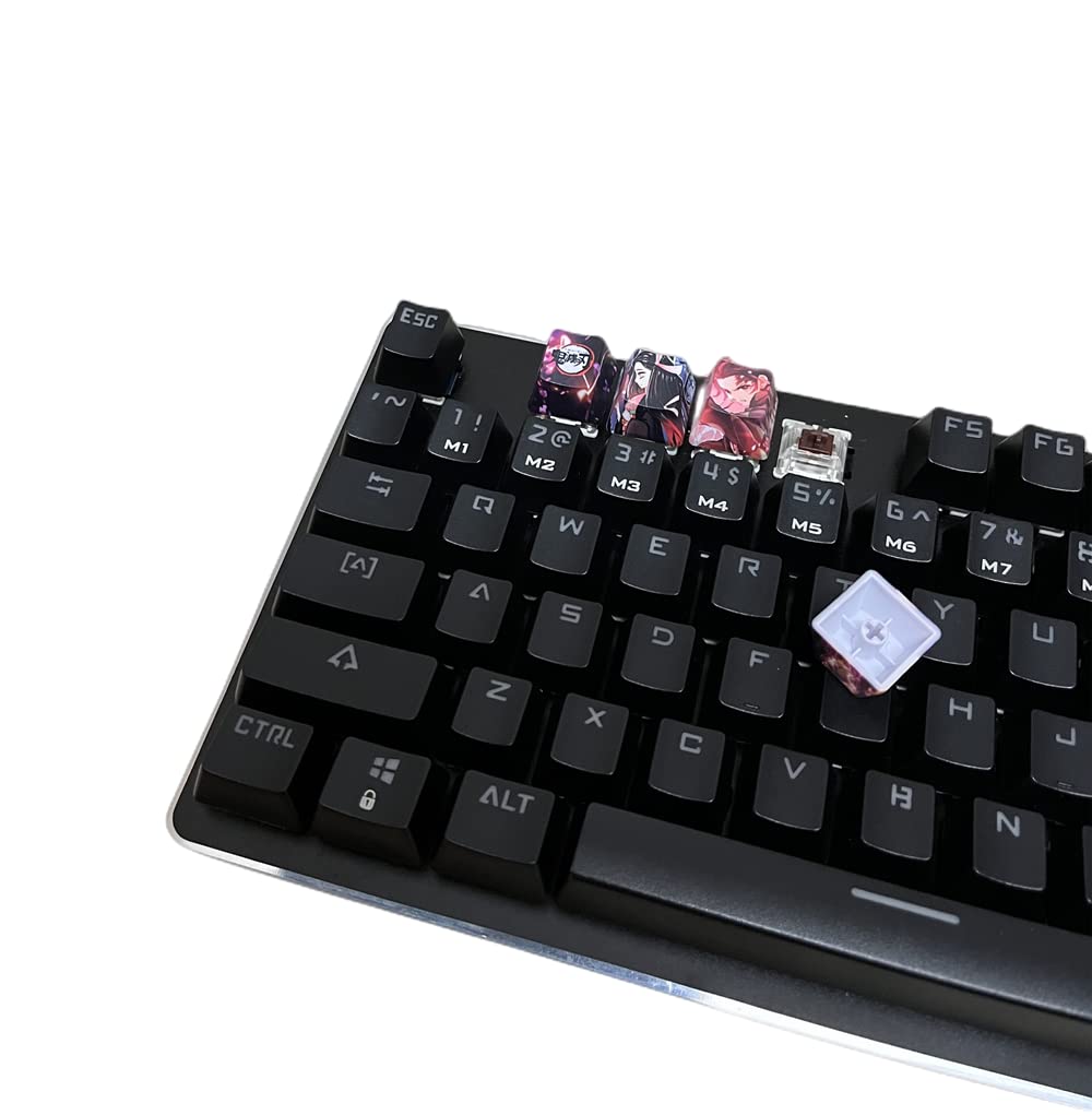 Benemate 5-Side Dye-subbed PBT Spacebar Keycap 6.25U Custom OEM Key for Cherry MX Gaming Mechanical Keyboard Demon Slayer - View 4 of 4