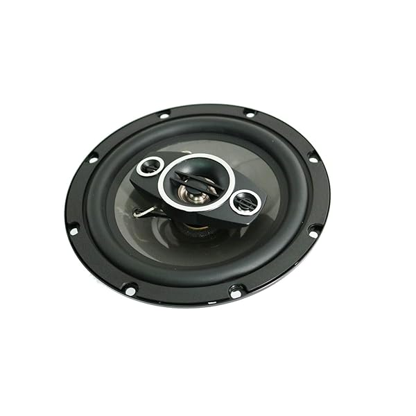 Audiobank Audiobank AB-630 800 Watts 6.5-Inch 4-Way Car Audio Coaxial Speakers with 65-20000 Hz Frequency Response and 2x15 Piezo Tweeter - View 8 of 9