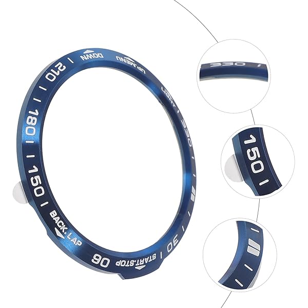 Hemobllo Hemobllo Garmin Fenix 6X Watch Bezel Ring Stainless Steel Protective Case Anti Scratch Bumper Cover Shell - View 3 of 10