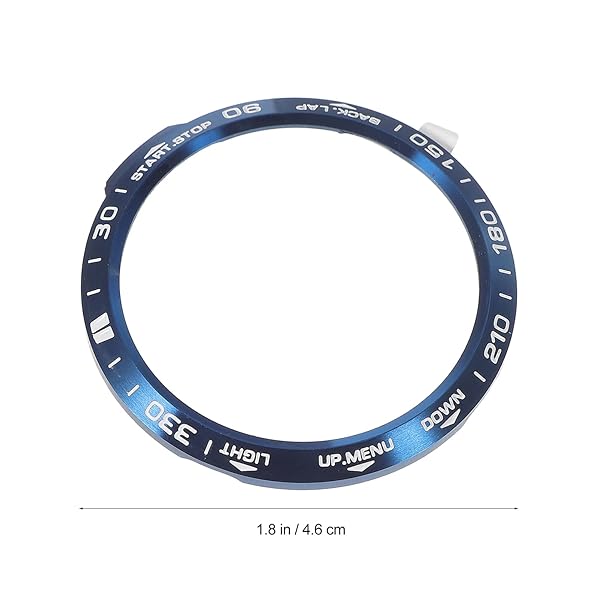 Hemobllo Hemobllo Garmin Fenix 6X Watch Bezel Ring Stainless Steel Protective Case Anti Scratch Bumper Cover Shell - View 5 of 10