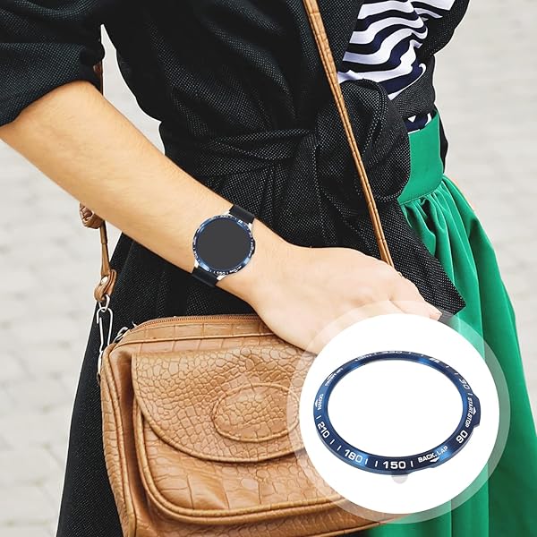 Hemobllo Hemobllo Garmin Fenix 6X Watch Bezel Ring Stainless Steel Protective Case Anti Scratch Bumper Cover Shell - View 9 of 10