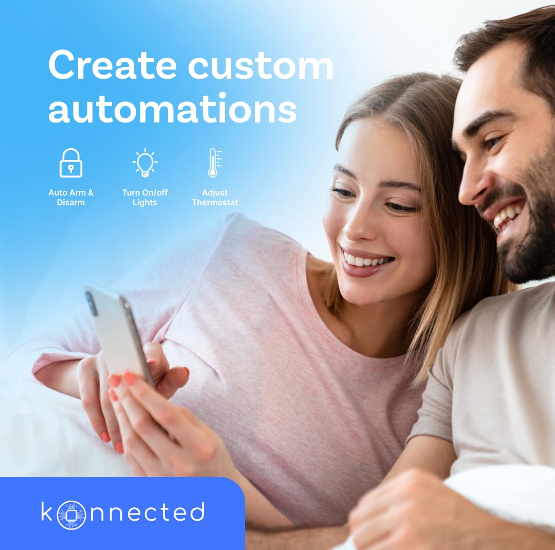 Konnected 12 Zone Wired Smart Alarm Panel Konnected Alarm Panel Pro Conversion Kit for Smart Home with Wi-Fi Ethernet No Batteries Monthly Fee - View 6 of 7