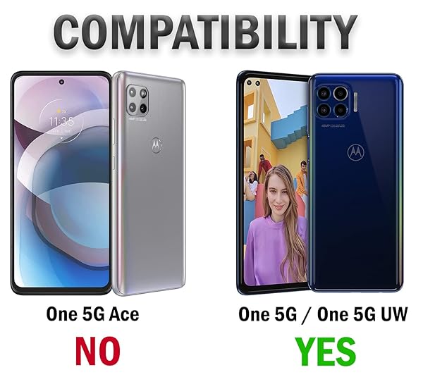 Nakedcellphone Black Tread Kickstand Case with Clip for Moto One 5G - Rotating Belt Holster Combo - View 9 of 11