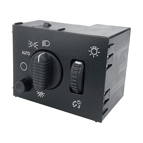 PANNUOSCS Headlight Switch Replacement for Chevy Silverado, Tahoe, GMC Sierra & Cadillac Escalade - Part #19381535