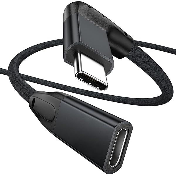 USB C Extension Cable 3.3FT High Speed Durable Connector for Charging and Data Transfer