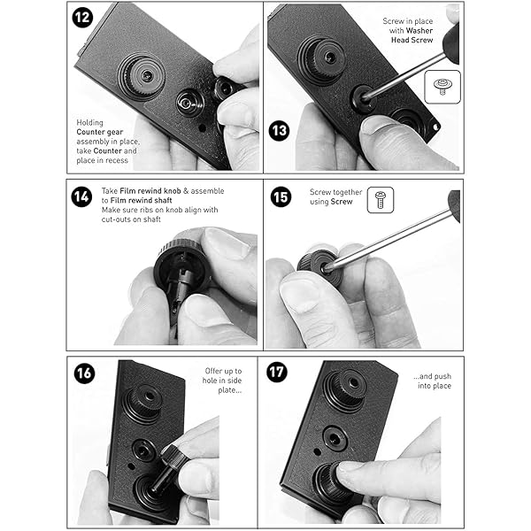 DEVMO DEVMO 2 PCS DIY Lightnes for Classic Retro Holga Lomo Recesky TLR Camera 35mm Film Twin Lens Reflex Kit - View 7 of 10