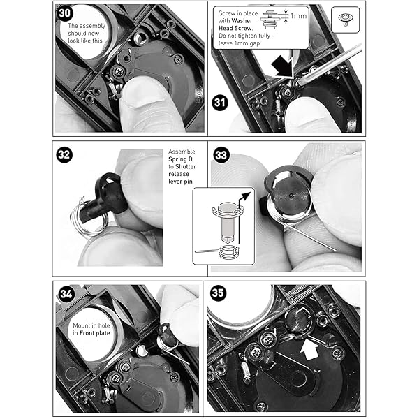 DEVMO DEVMO 2 PCS DIY Lightnes for Classic Retro Holga Lomo Recesky TLR Camera 35mm Film Twin Lens Reflex Kit - View 10 of 10