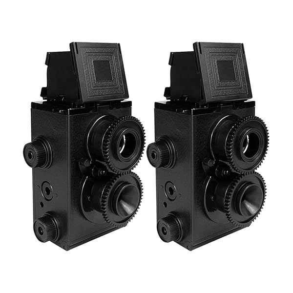 DEVMO DEVMO 2 PCS DIY Lightnes for Classic Retro Holga Lomo Recesky TLR Camera 35mm Film Twin Lens Reflex Kit - View 2 of 10