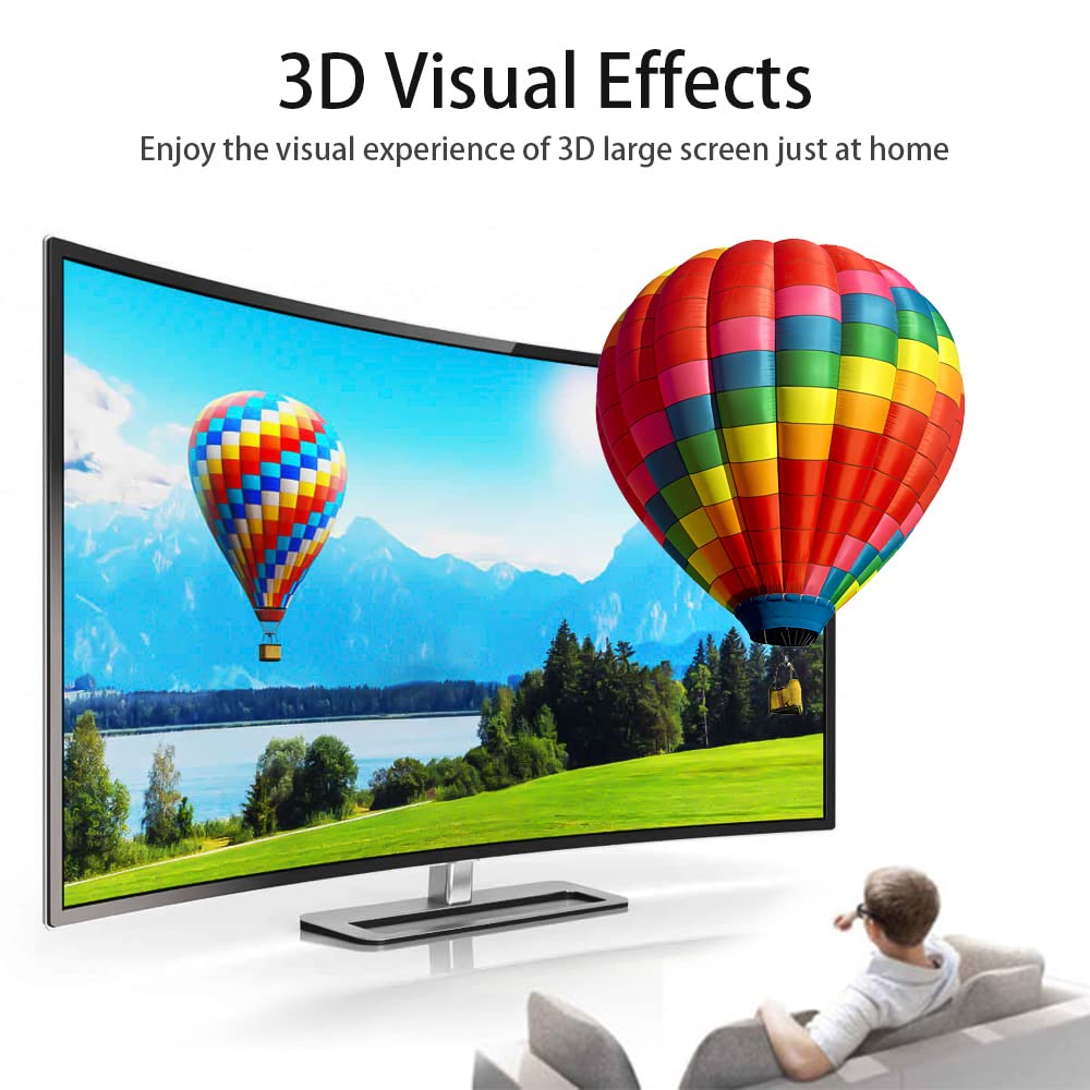 Cheges High Speed 4K HDMI Cable 50 Foot 18 Gbps HDMI 2.0 HDR HDCP 2.2 3D 1080P 28AWG for UHD Samsung TV Monitor PS4 Xbox One - View 4 of 7