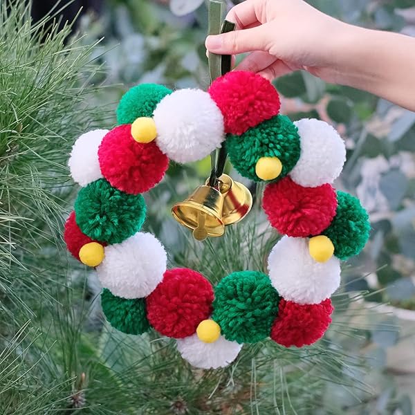 Wool Queen Hand U Journey Pom-Pom Maker Set: 6 Sizes for DIY Wool Yarn Crafts - Perfect for Kids & Adults! - View 5 of 6