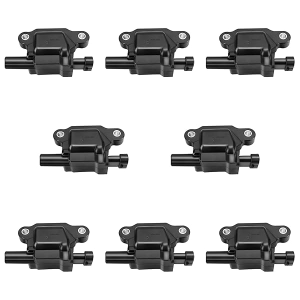 DRIVESTAR DRIVESTAR 8pcs Ignition Coil Pack for Chevrolet Silverado Trailblazer Avalanche GMC Sierra Cadillac Escalade V8 Replacement UF413 12611424 12570616