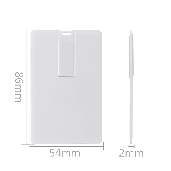 KINMIN KINMIN 16GB Credit Card USB Flash Drive 10 Pack Business Card Shape Memory Stick Key USB Drive - View 5 of 6
