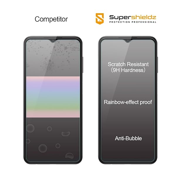Supershieldz Supershieldz 3 Pack Tempered Glass Screen Protector for Samsung Galaxy A32 5G Anti Scratch Bubble Free Protection - View 3 of 6
