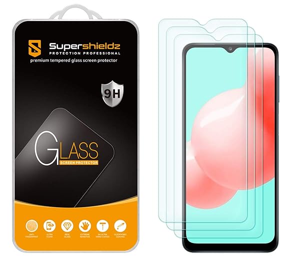 Supershieldz Supershieldz 3 Pack Tempered Glass Screen Protector for Samsung Galaxy A32 5G Anti Scratch Bubble Free Protection