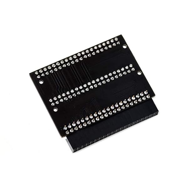 Coolwell Coolwell Waveshare Raspberry Pi 400 GPIO Header Adapter 2X 40PIN Header Module HAT for Easy Expansion - View 3 of 7