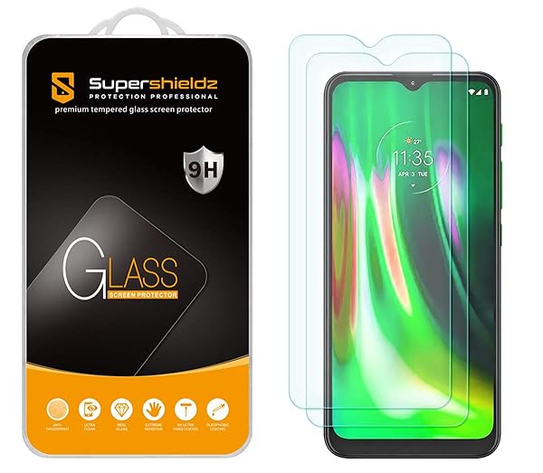 Supershieldz Supershieldz 2 Pack Tempered Glass Screen Protector for Motorola Moto G50 Moto G30 Anti Scratch Bubble Free - View 2 of 5