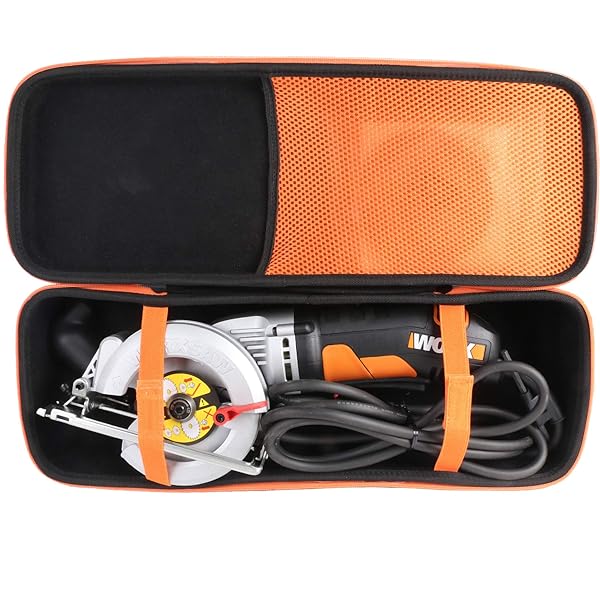 Aenllosi Aenllosi Hard Carrying Case for WORX WORXSAW 4-1/2 Compact Circular Saw WX429L Durable Protection and Storage Solution - View 4 of 5