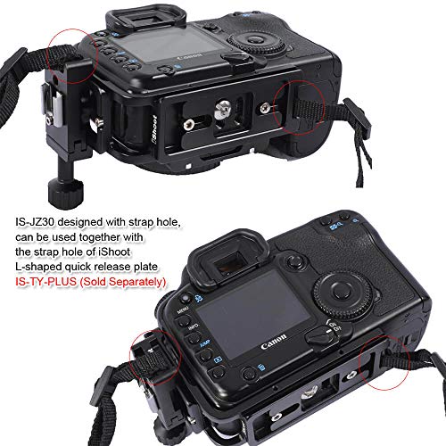 iShoot iShoot Metal Clamp Universal Hot Shoe Mount 39mm Arca-Swiss Quick Release L-Shaped Camera Holder Bracket Support Speedlite Flash - View 8 of 9