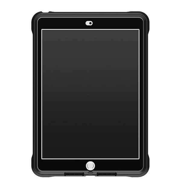 OtterBox Unlimited Series Case with Folio and Screen Protector for iPad 7th 8th 9th Gen 10.2 Inch Display Clear Black Non Retail