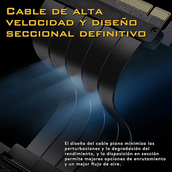 EZDIY-FAB EZDIY-FAB 20cm PCIe 3.0 16x High Speed Riser Cable GPU Extension Card Right Angle Connector - View 6 of 9