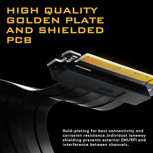 EZDIY-FAB EZDIY-FAB 30cm PCIe 3.0 16x High Speed Riser Cable GPU Extension Card Right Angle Connector - View 3 of 9