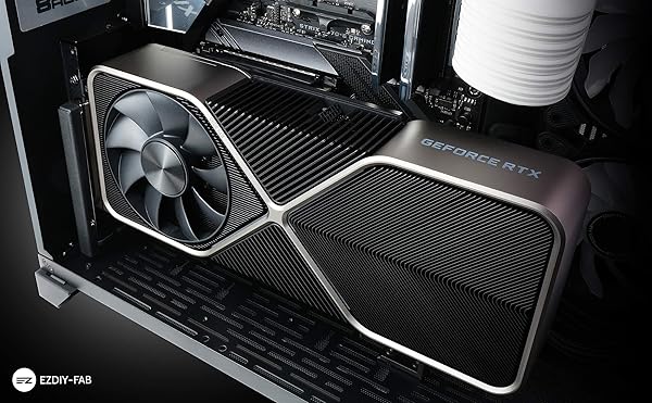 EZDIY-FAB EZDIY-FAB 30cm PCIe 3.0 16x High Speed Riser Cable GPU Extension Card Right Angle Connector - View 9 of 9