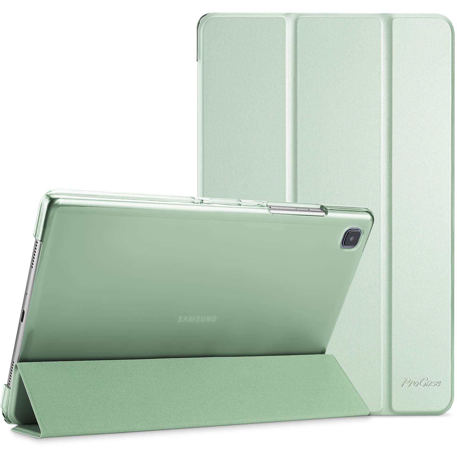 ProCase Smart Case for Galaxy Tab A7 10.4 Inch 2022 2020 Protective Stand Hard Shell Cover Green