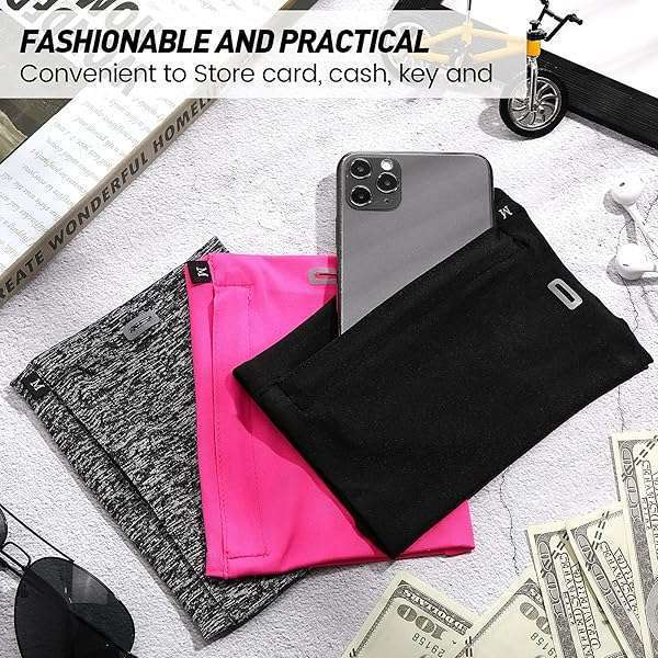 Outus Outus 3-Piece Phone Holder: Perfect Running Armband for Hiking, Biking, and Travel - View 9 of 9