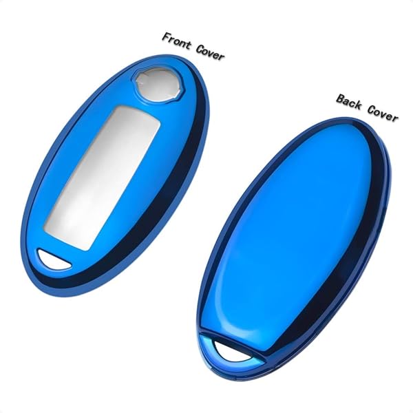 TANGSEN TANGSEN Blue TPU Key Fob Case for Infiniti Nissan 370Z Altima Armada Juke Leaf Maxima Rogue Titan XD Versa Keyless Entry Remote - View 5 of 6