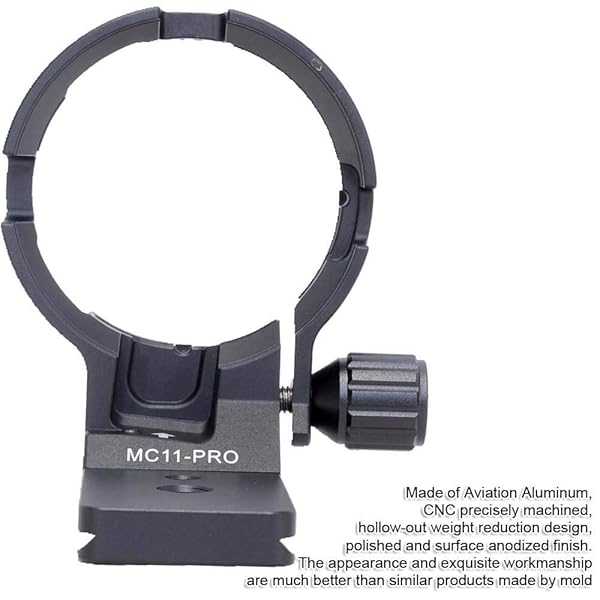 iShoot iShoot Lens Collar Tripod Mount for Canon EF-E & Sigma MC-11 - Arca-Swiss Quick Release Support - View 5 of 11