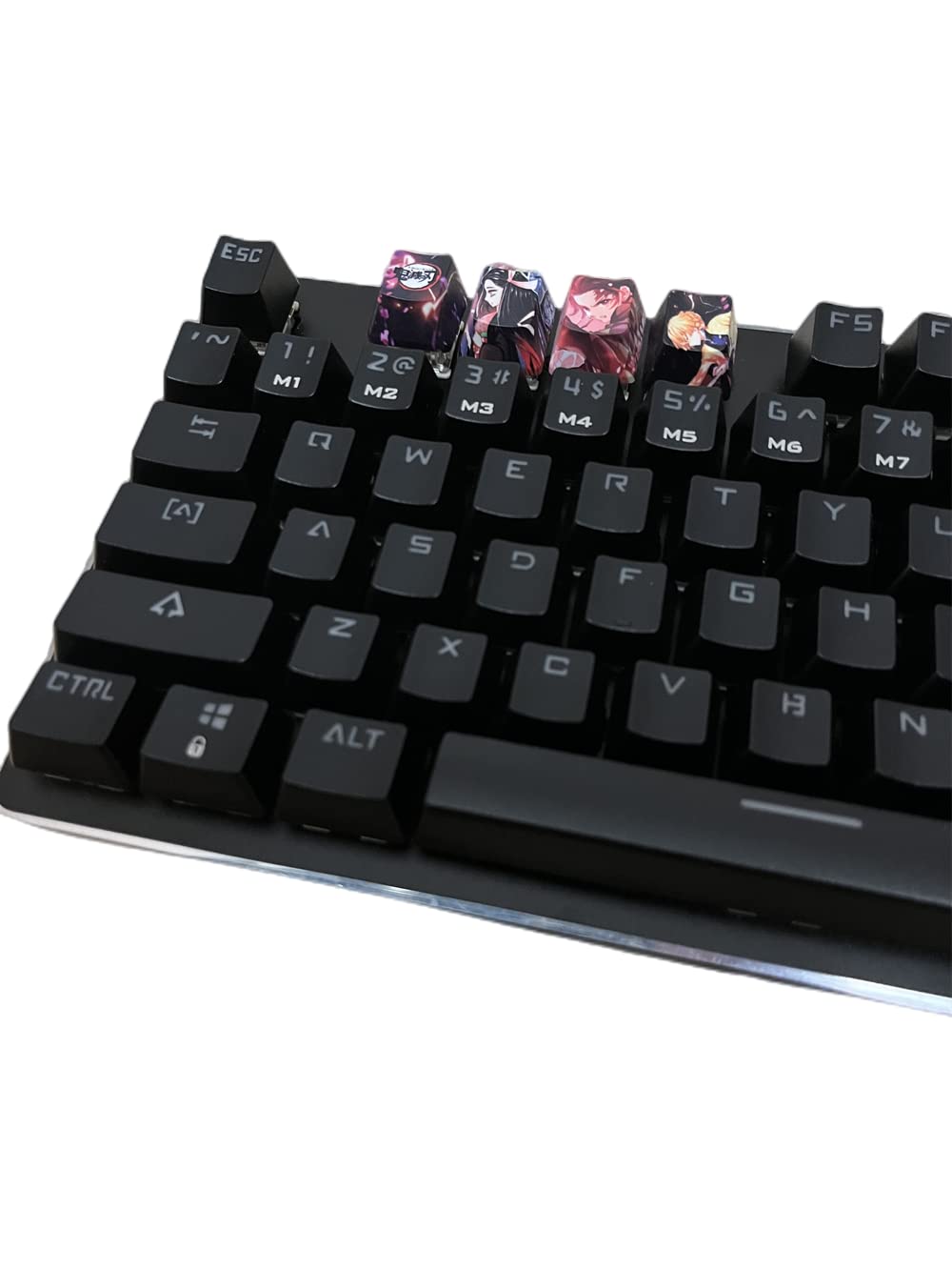 Benemate 5-Side Dye-Subbed PBT Spacebar Keycap 6.25U Custom Keycap for Cherry MX Gaming Mechanical Keyboard Demon Slayer - View 3 of 4