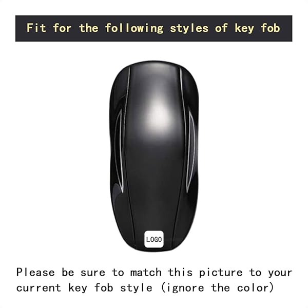 TANGSEN TANGSEN Red TPU Smart Key Fob Case for Tesla Model X Keyless Entry Remote Control Accessories - View 4 of 6