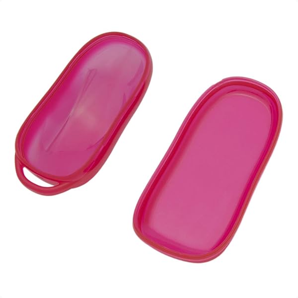 TANGSEN TANGSEN Red TPU Smart Key Fob Case for Tesla Model X Keyless Entry Remote Control Accessories - View 6 of 6