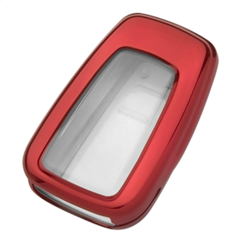 TANGSEN Red TPU Smart Key Fob Case for Toyota Avalon Camry C-HR Corolla Prius Prime RAV4 Keyless Entry Remote Control Accessories - View 6 of 7