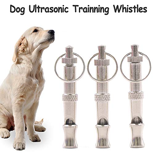 VizGiz VizGiz Dog Whistle Training 3 Pack Ultrasonic Sound Adjustable Frequencies Stop Barking Recall Control Tool - View 2 of 5